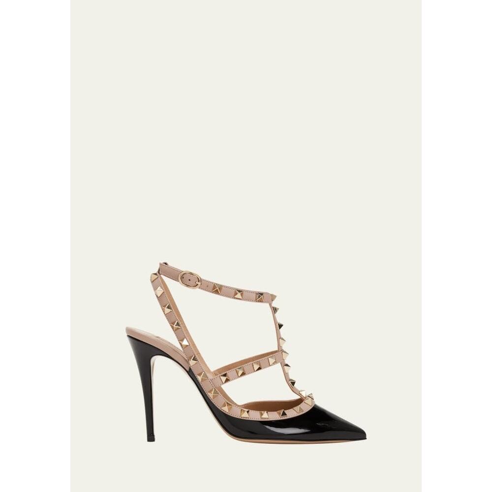 Valentino Garavani Rockstud 100mm Slingback Pumps – Size 36.5 EU